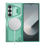 MagSafe Compatible Iceblade CamProp Case for Galaxy Z Fold 6 Green 1 1